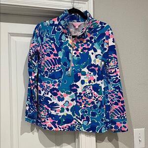 Lilly Pulitzer quarter zip pullover
